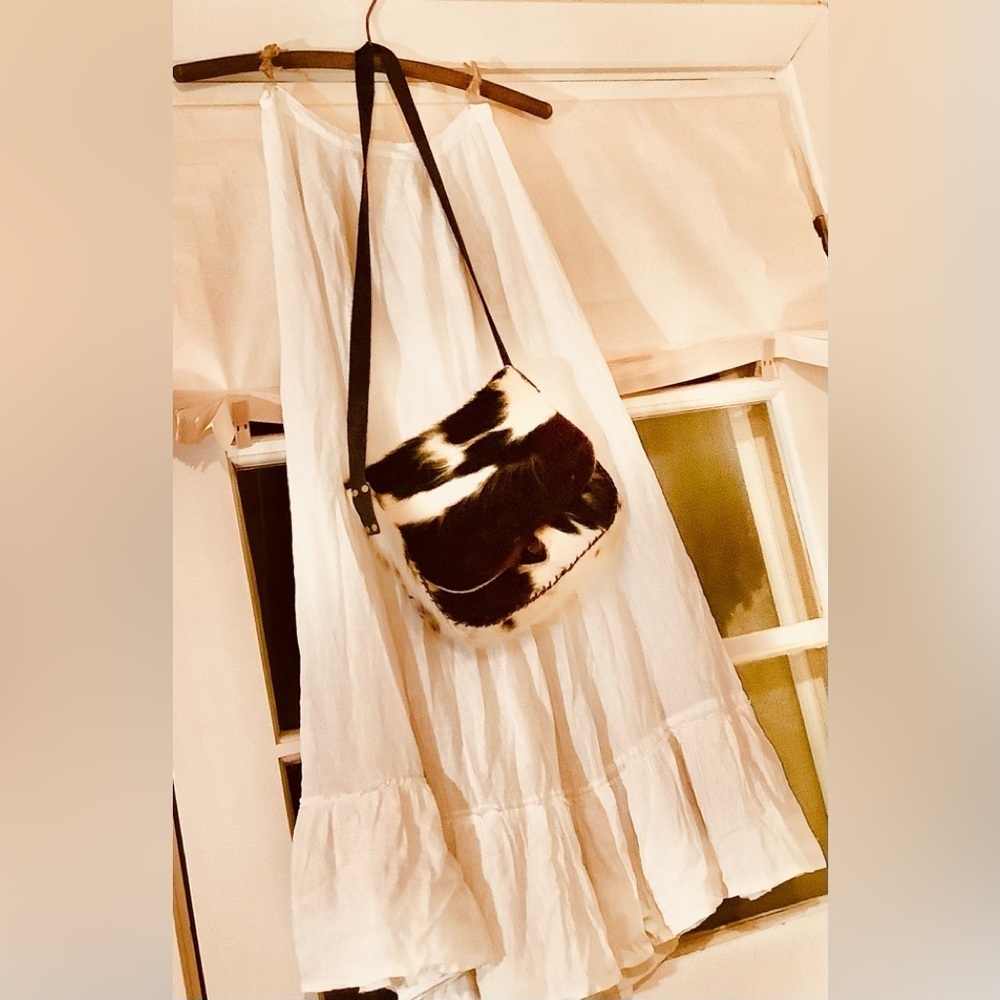 Antique Long White Prairie Full Ruffle Linen Cotton Prairie Skirt